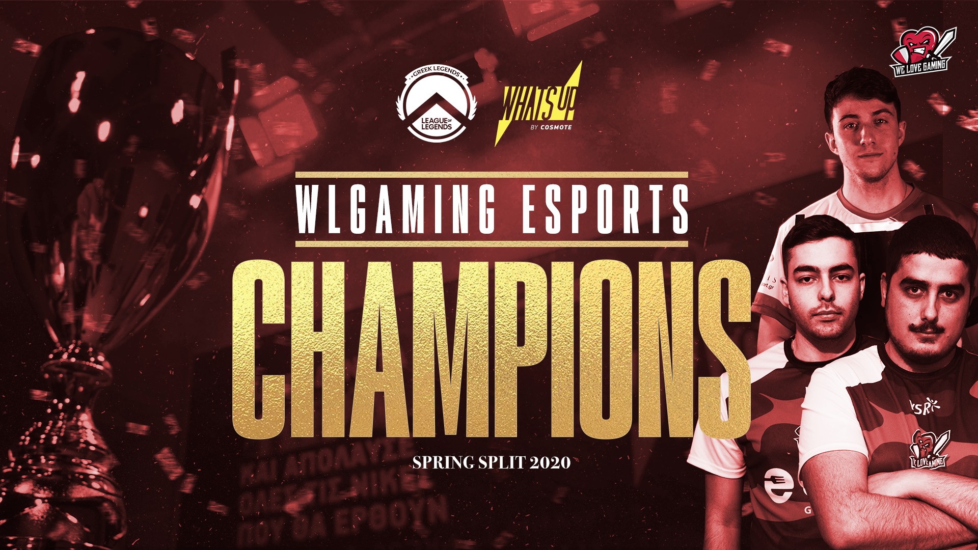 Οι WLGaming, πρωταθλητές του Spring Split 2020